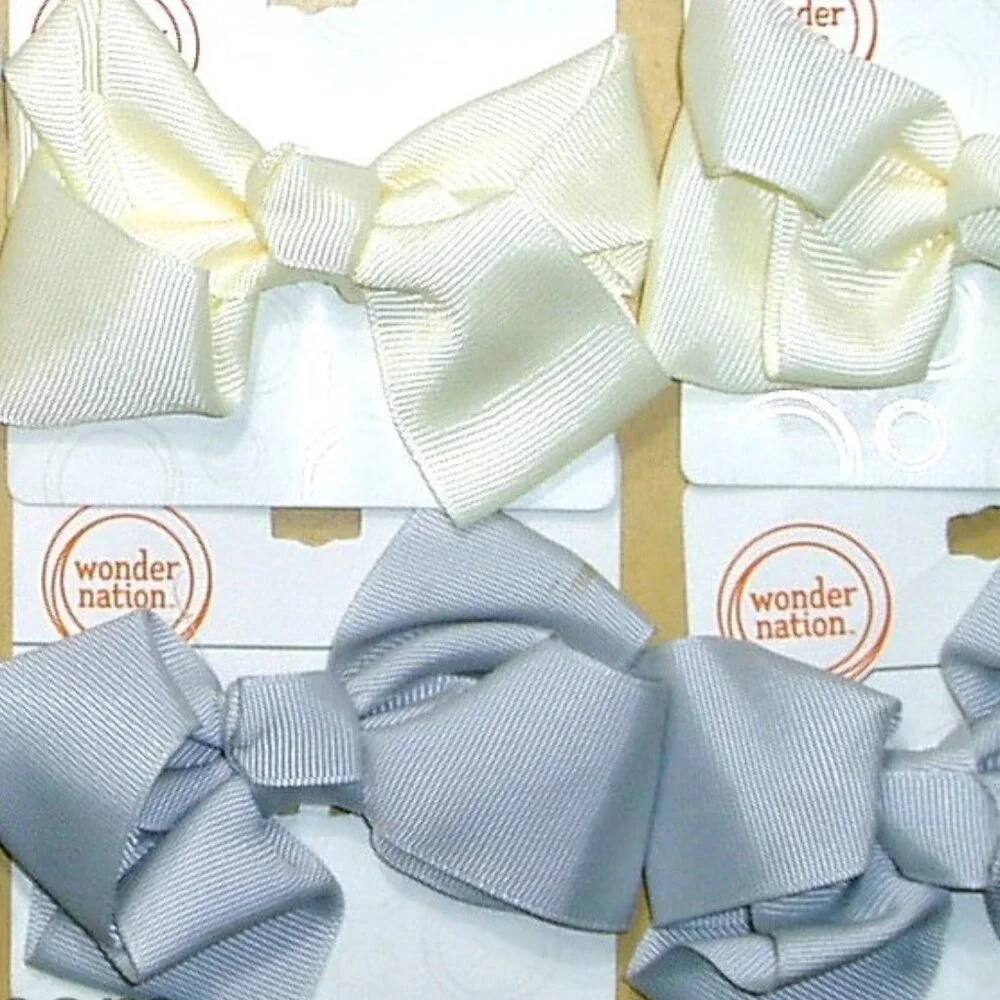 Girls Hair Clips Bow Knot Clippies Hairclip Age 3 up 18 pc Lot 5